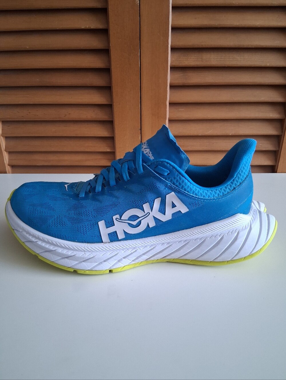 Hoka Carbon X 2 Diva Blue Citrus Women's Running Shoe * Size: 9.5B